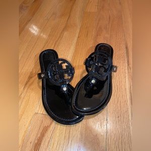 Tory Burch Black Flip Flops